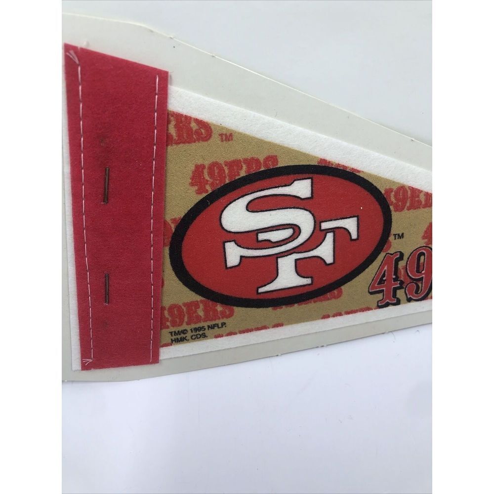 San Francisco 49ers  Vintage Retro Pennant Flag. 1995 - Picture 3 of 12